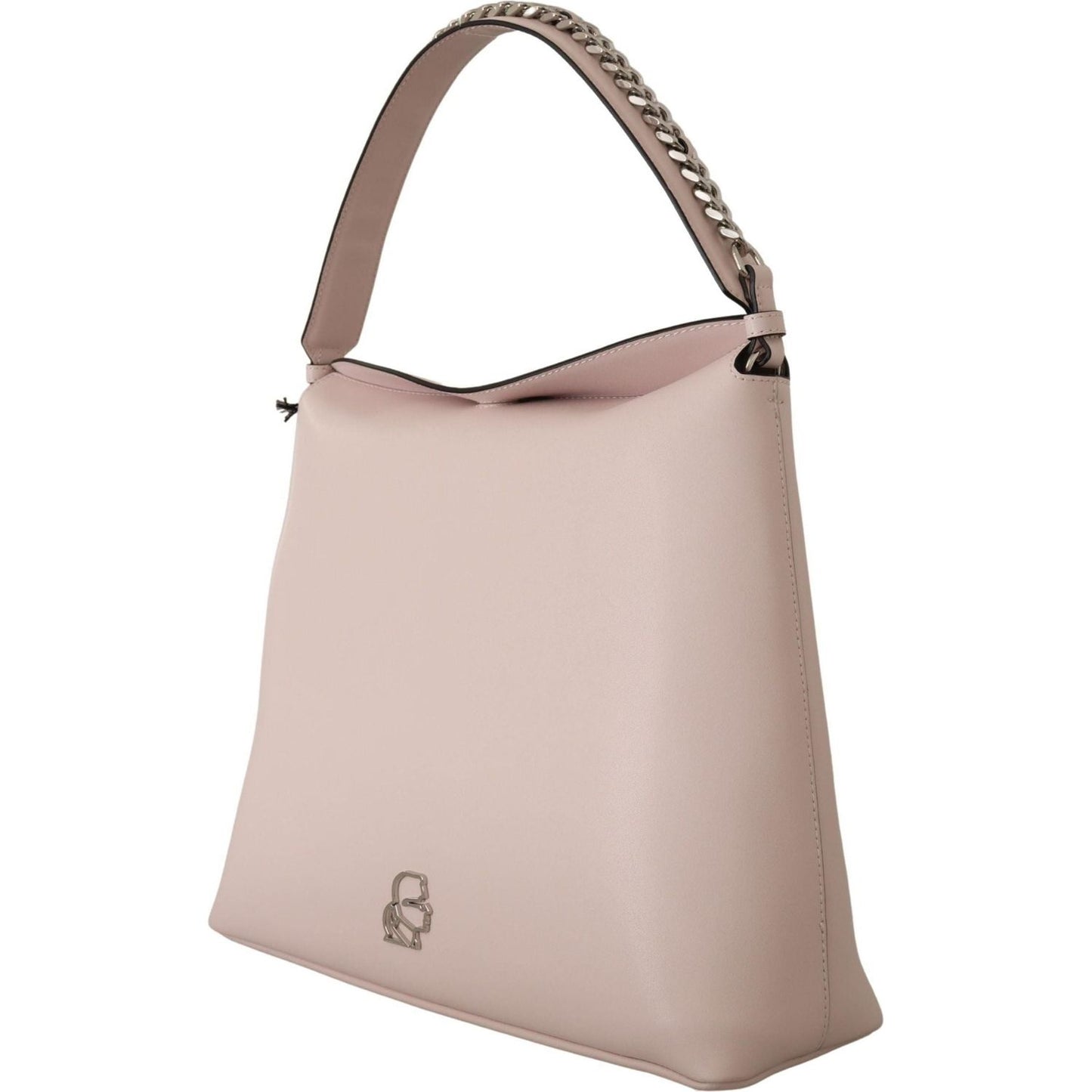 Karl Lagerfeld Elegant Mauve Chalk Leather Shoulder Bag light-pink-mauve-leather-shoulder-bag IMG_7436-scaled-2b0775db-b59.jpg