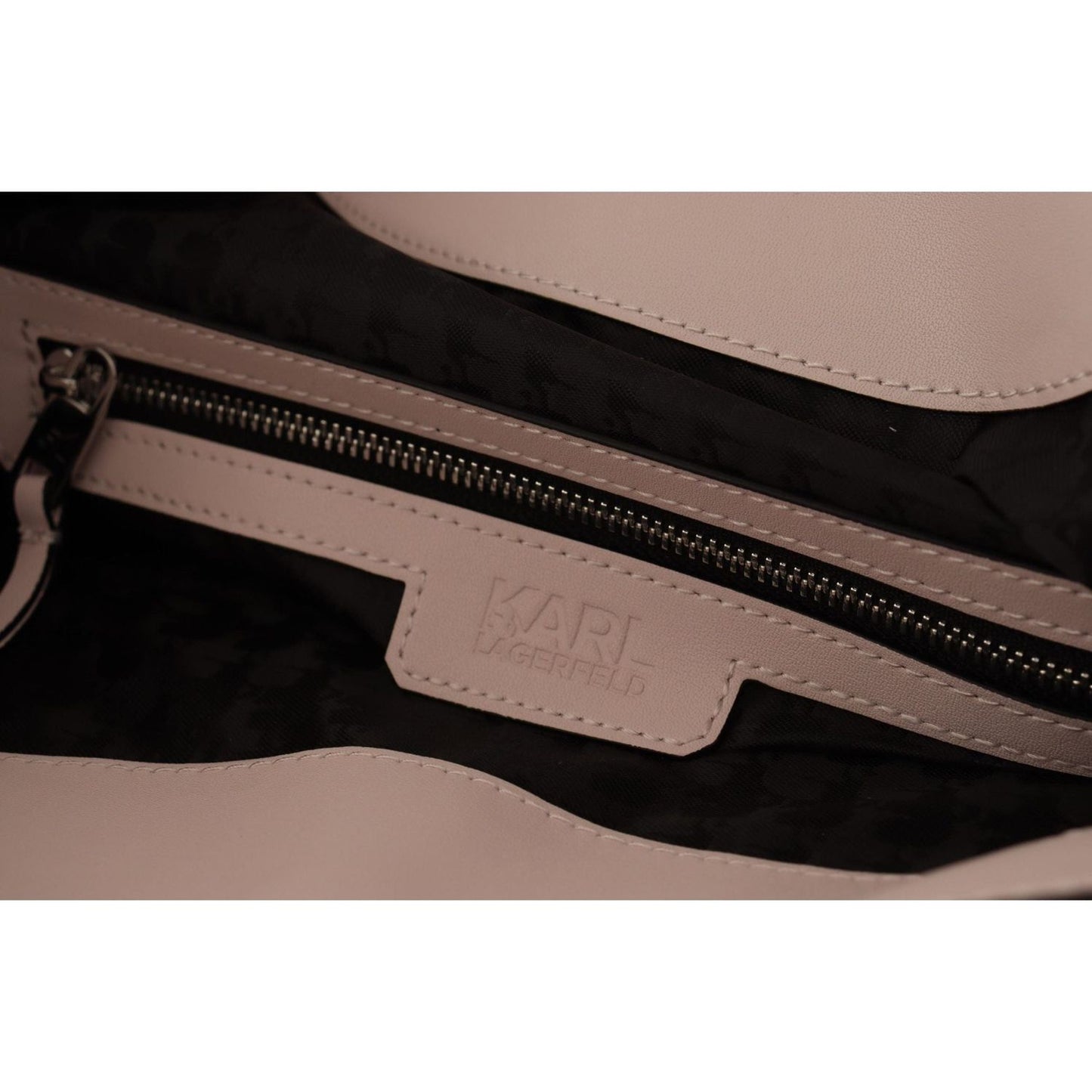 Karl Lagerfeld Elegant Mauve Chalk Leather Shoulder Bag light-pink-mauve-leather-shoulder-bag IMG_7439-scaled-1fccc562-f7e.jpg