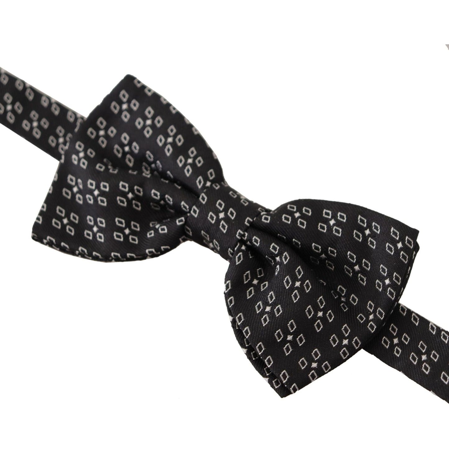 Elegant Polka Dot Silk Bow Tie