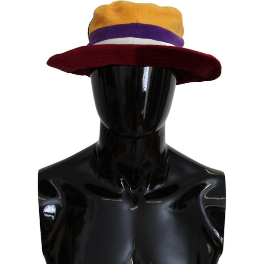 Elegant Multicolor Bucket Hat Dolce & Gabbana