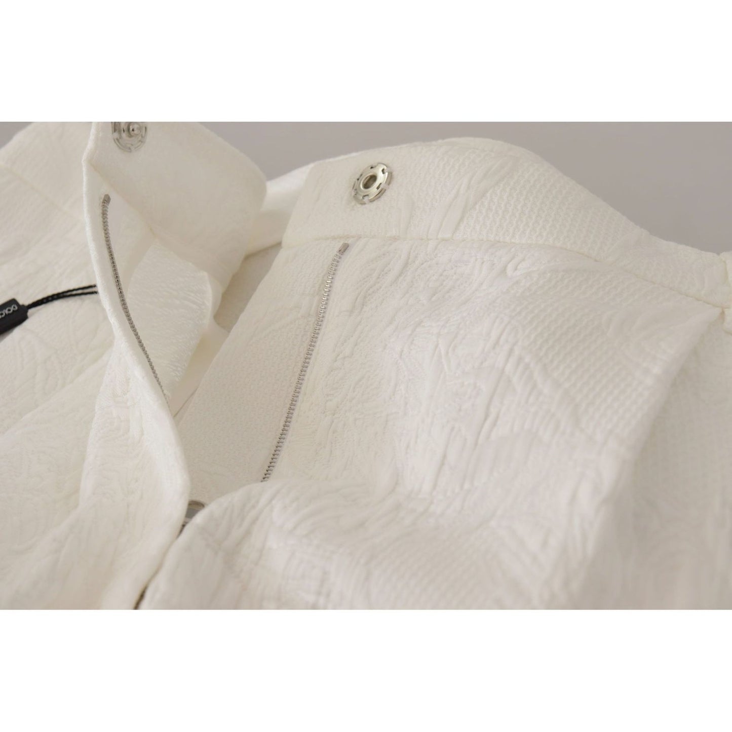 Dolce & GabbanaElegant High Waist White Culotte ShortsMcRichard Designer Brands£339.00