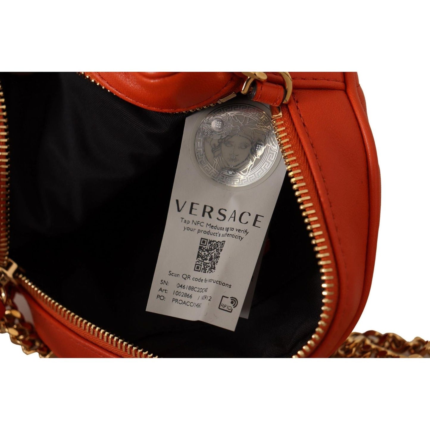 Versace Elegant Round Nappa Leather Crossbody Bag red-nappa-leather-medusa-round-crossbody-bag Crossbody Bag IMG_8875-scaled-77593941-54b.jpg