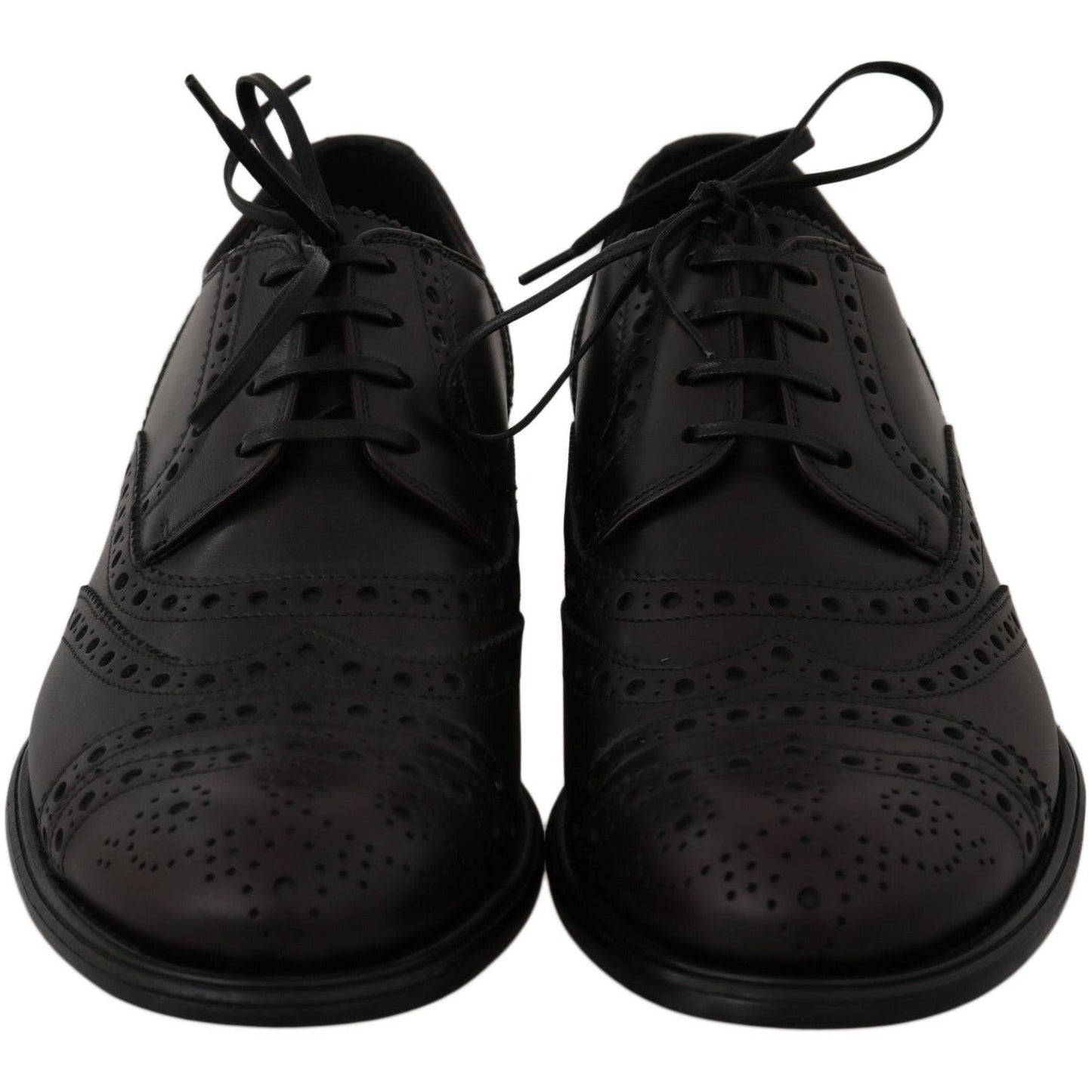 Dolce & Gabbana Elegant Bordeaux Wingtip Derby Dress Shoes black-leather-wingtip-oxford-dress-shoes-1 Dress Shoes IMG_8976_38d83969-094c-44b6-8ed8-c674a412bfac.jpg