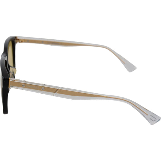 Diesel Chic Black Acetate Sunglasses with Yellow Lenses black-frame-dl0330-d-01e-57-yellow-transparent-lenses-sunglasses