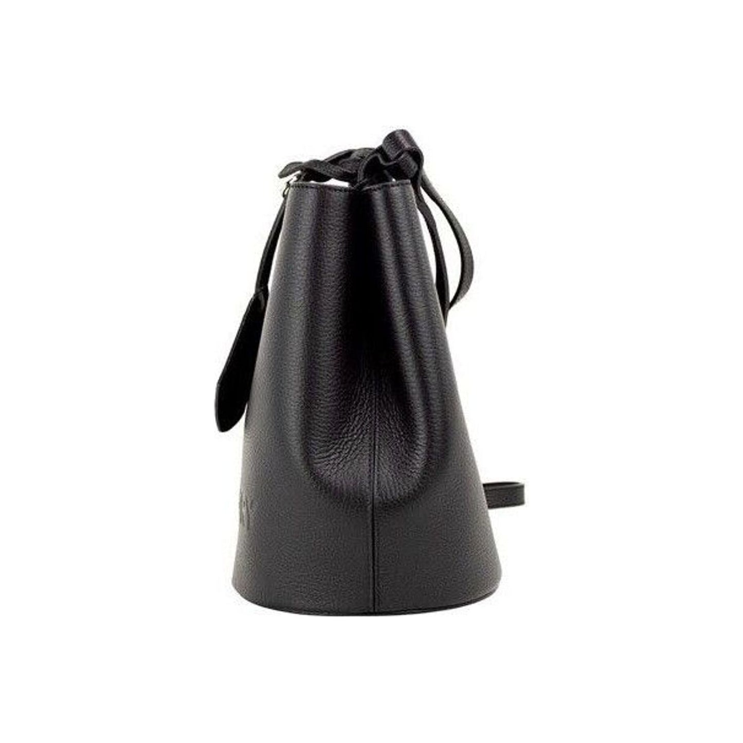 BurberryLorne Small Black Pebbled Leather Bucket Crossbody Handbag PurseMcRichard Designer Brands£1089.00