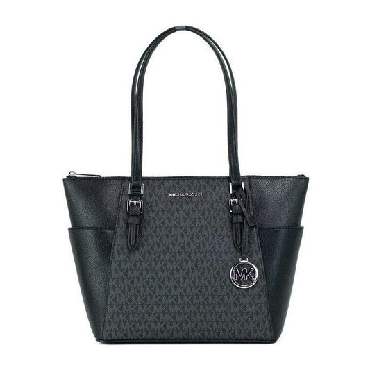 Michael Kors Charlotte Black PVC Leather Large Top Zip Tote Handbag Bag Purse charlotte-black-pvc-leather-large-top-zip-tote-handbag-bag-purse Screenshot_101-f01d3379-5f1.jpg