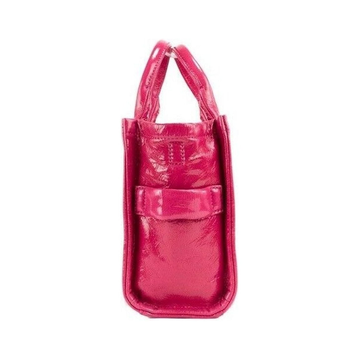 Marc JacobsThe Shiny Crinkle Mini Tote Magenta Leather Crossbody Handbag PurseMcRichard Designer Brands£389.00