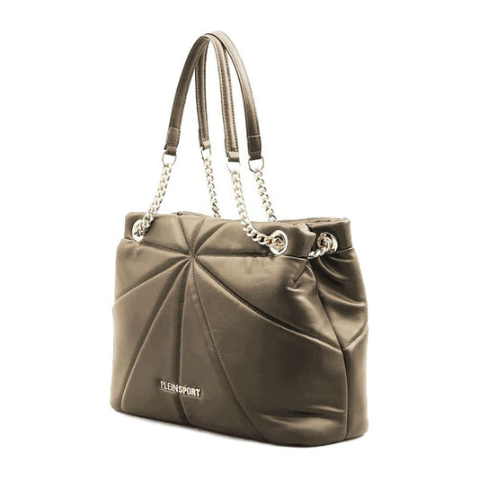 Plein Sport Elegant Faux Leather Gold-Chain Tote beige-polyethylene-handbag-5 product-10998-1328283968-a30662be-17f.jpg