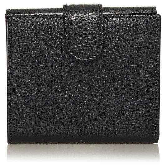Gucci Elegant Bifold Leather Wallet with Coin Purse black-leather-wallet-3
