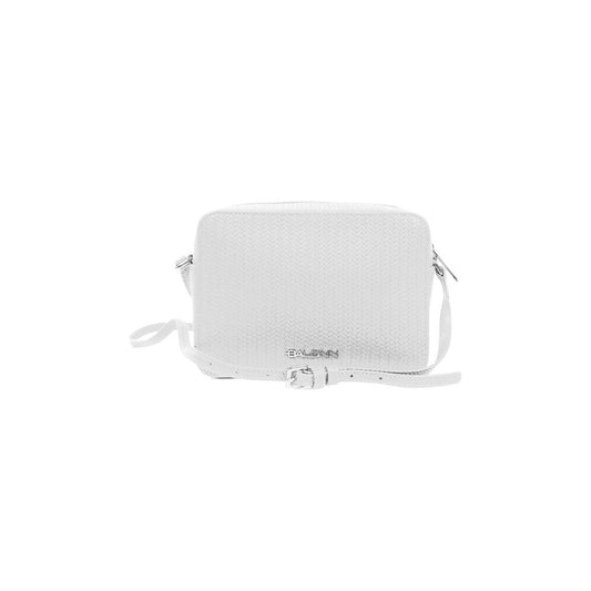 Baldinini Trend Chic Woven Motif Calfskin Camera Bag white-leather-di-calfskin-crossbody-bag-1
