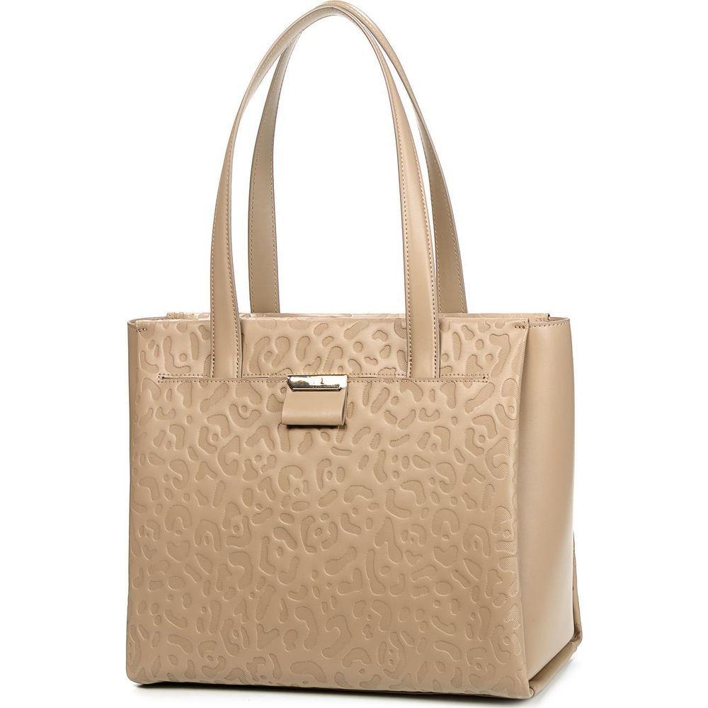 Cavalli Class Elegant Spotted Print Calfskin Shoulder Bag beige-leather-di-calfskin-shoulder-bag-1 product-12338-248128324-56e04248-df0.jpg