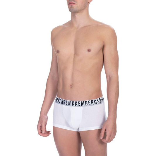 Bikkembergs Bikkembergs White Cotton Trunk Twin-Pack white-cotton-underwear-1 MAN UNDERWEAR product-21826-1029655364-5d767904-216.jpg