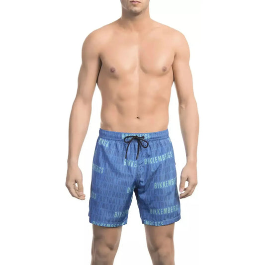 Bikkembergs Blue All-Over Print Swim Shorts blue-polyester-swimwear-9 product-22007-392200300-29-e5bede7e-dd0.webp