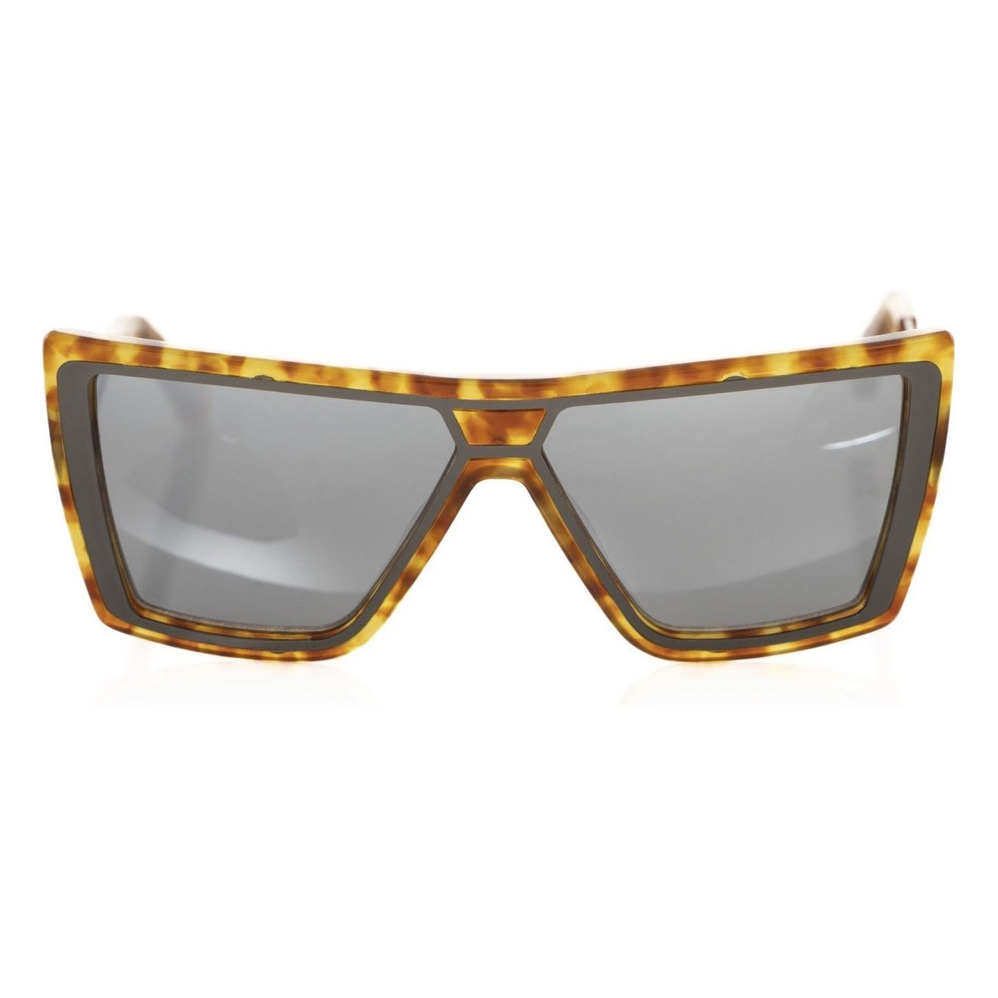 Chic Tortoise Shell Square Sunglasses Frankie Morello