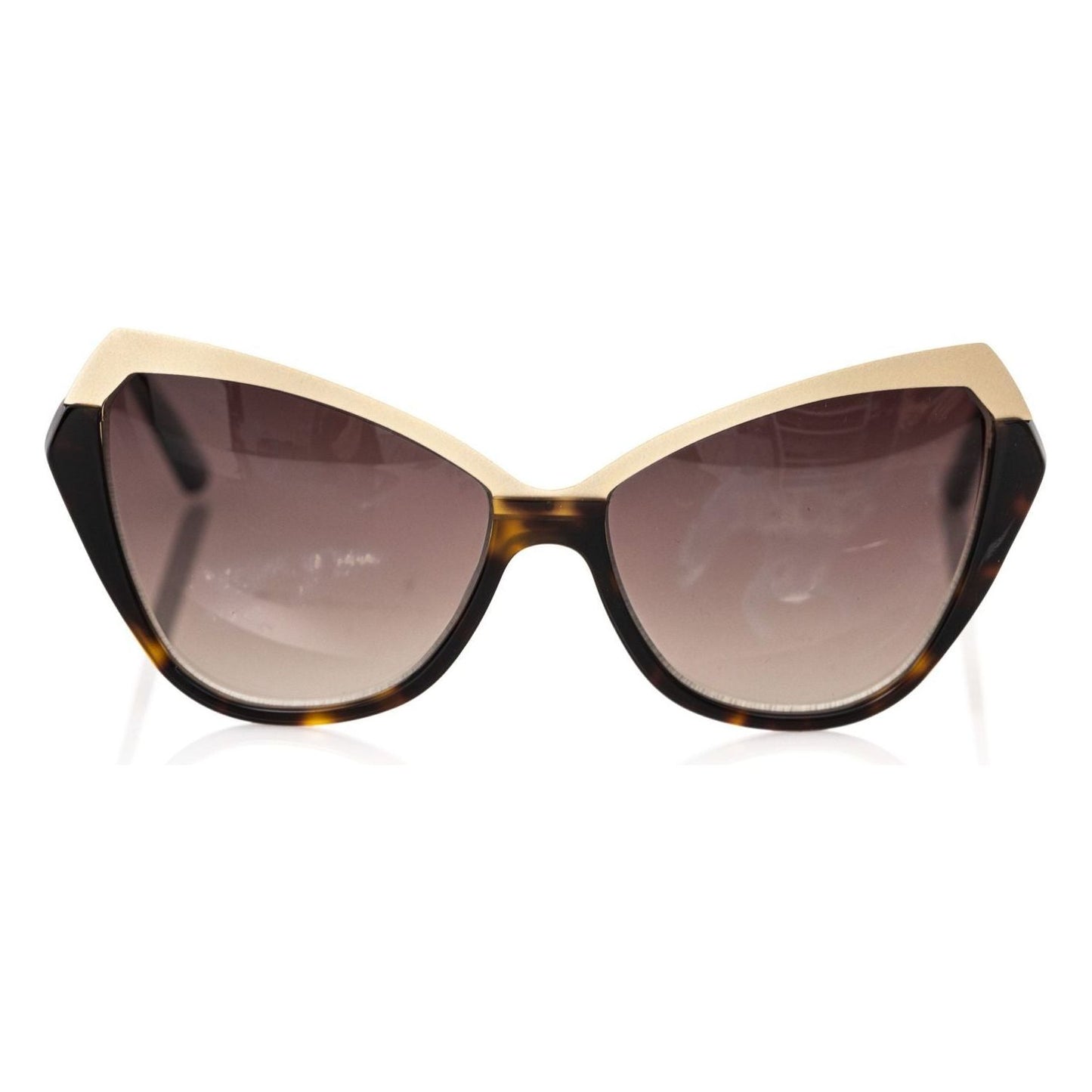 Chic Cat Eye Sunglasses with Gold Accents Frankie Morello