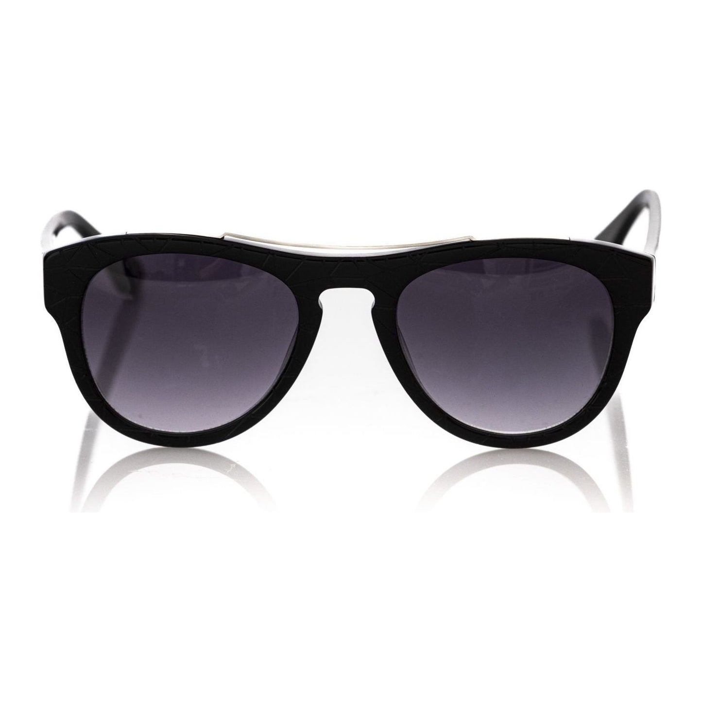 Chic Geometric Black Wayfarer Sunglasses Frankie Morello