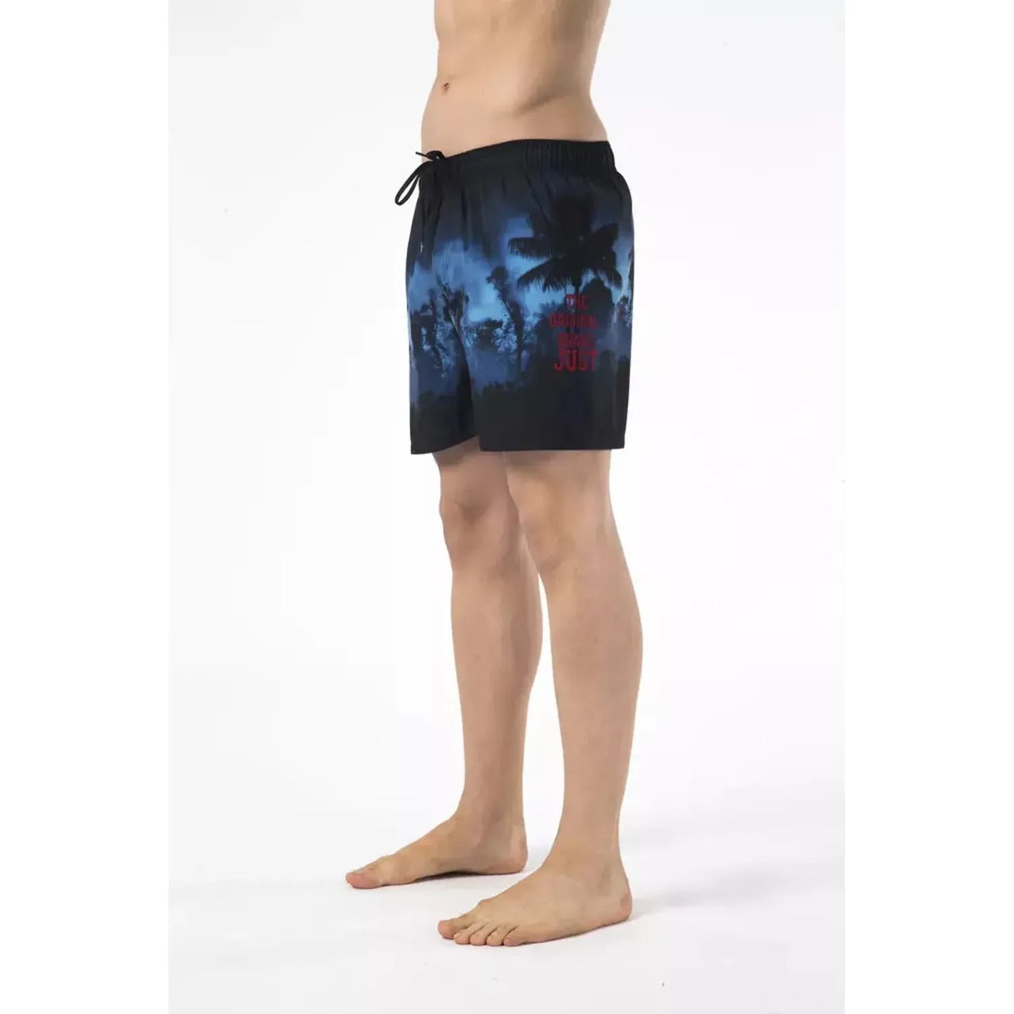 Just Cavalli Chic Printed Beach Shorts with Embroidered Logo black-swimwear-1 product-22578-1248736380-20-e1147a89-d5f.webp