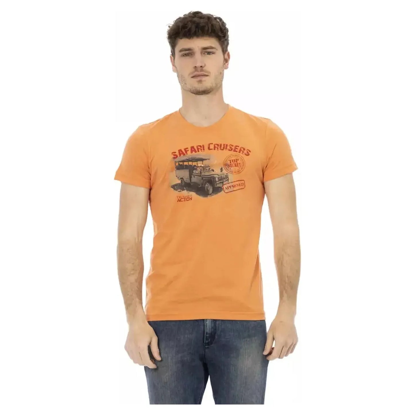 Trussardi ActionElegant Orange Short Sleeve TeeMcRichard Designer Brands£59.00