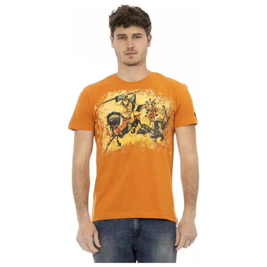 Trussardi ActionElegant Orange Short Sleeve Round Neck TeeMcRichard Designer Brands£59.00