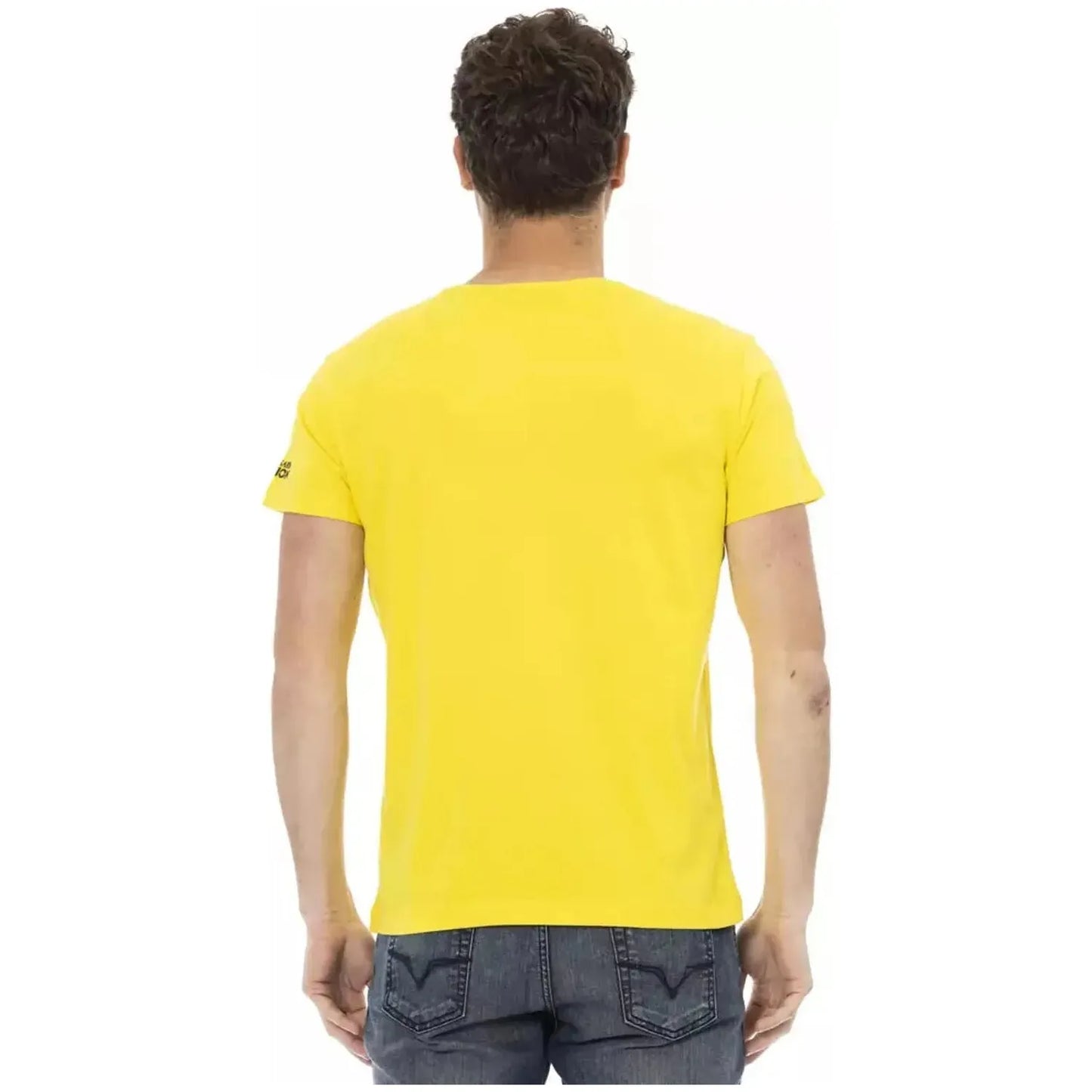 Trussardi ActionSunshine Yellow Cotton Blend T-ShirtMcRichard Designer Brands£59.00