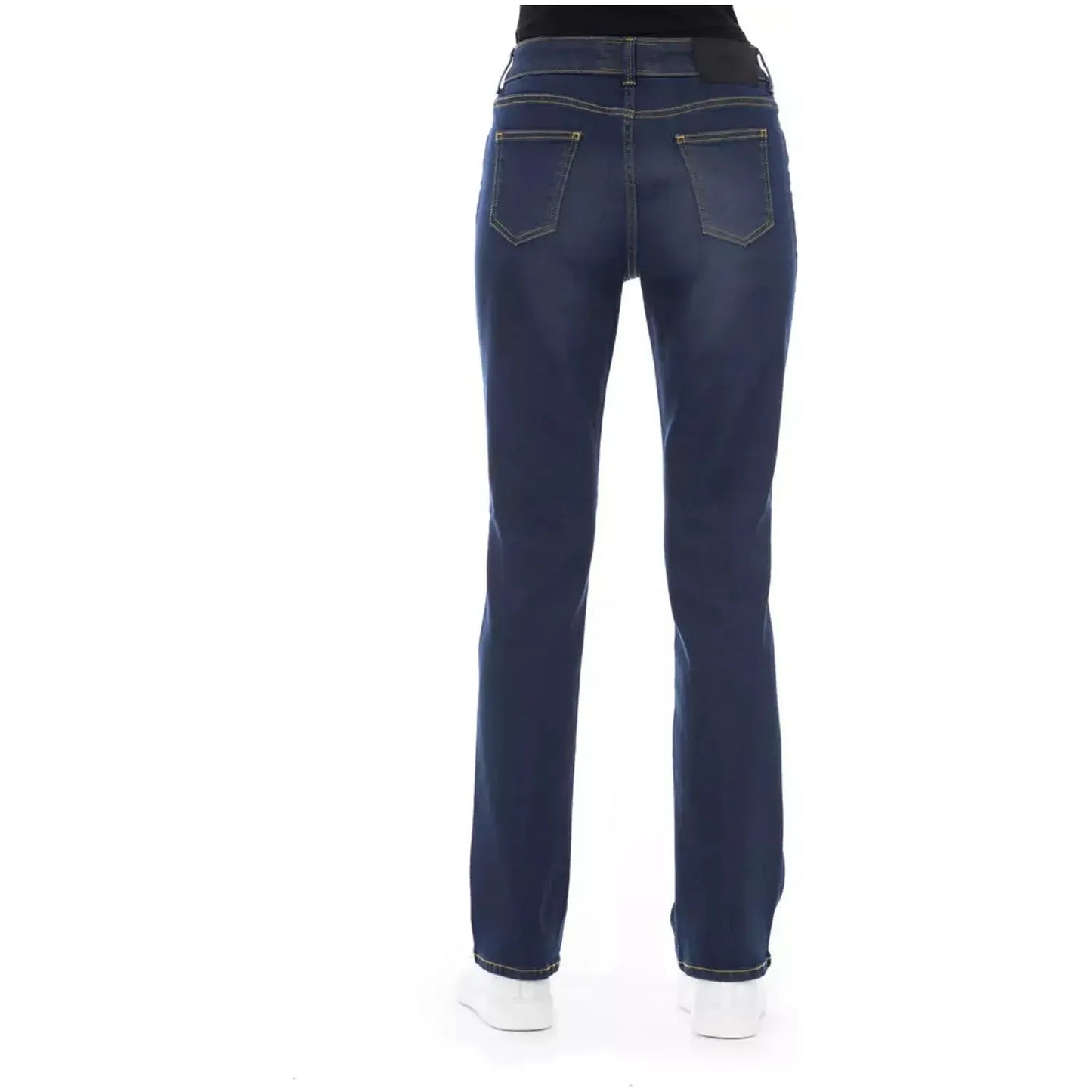 Baldinini Trend Chic Tricolor Pocket Jeans blue-cotton-jeans-pant-67 product-23113-2101745786-18-60a8601a-729.webp