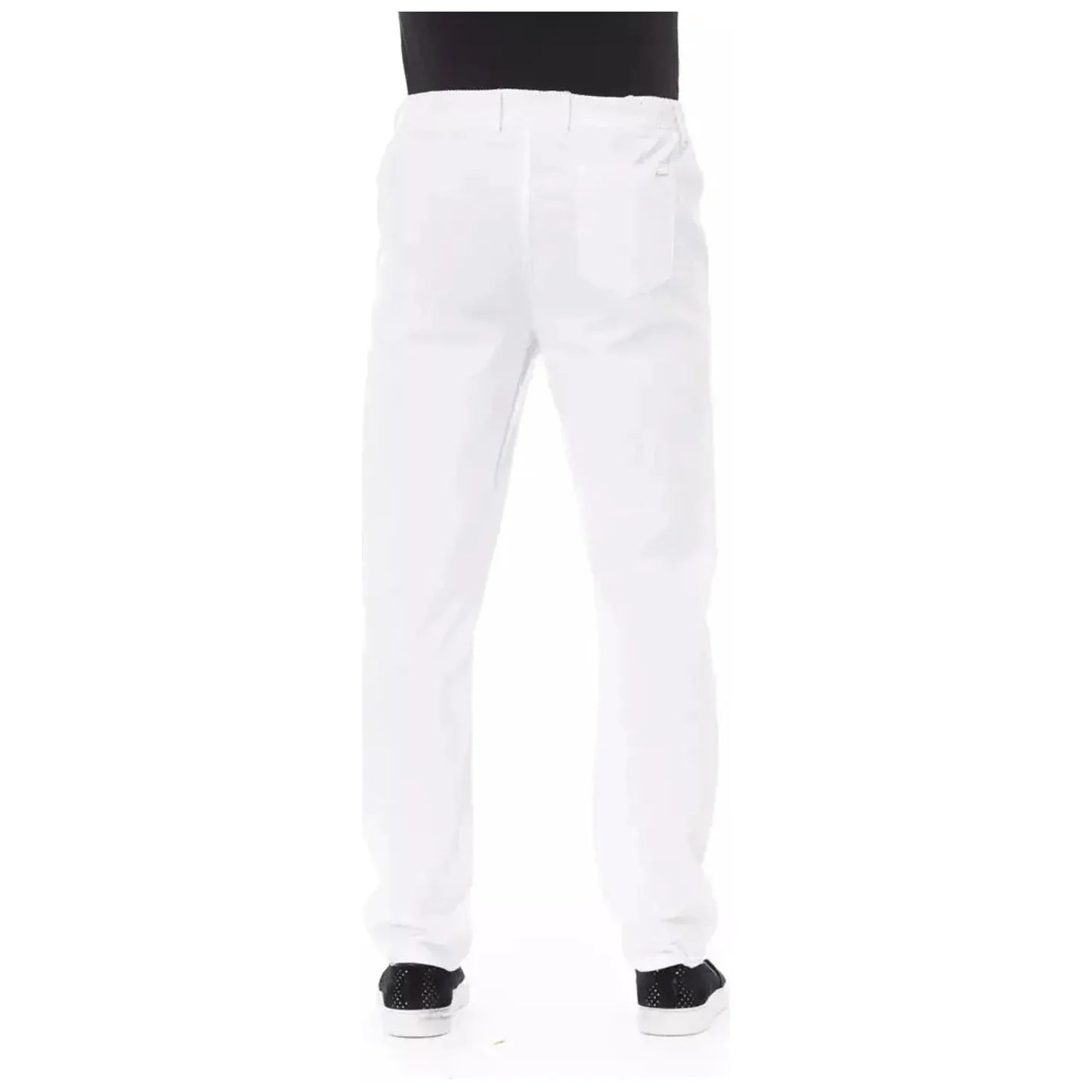 Baldinini Trend Elegant White Cotton Chino Trousers white-cotton-jeans-pant-8 product-23139-1416778605-19-ddb48aef-ea7.webp