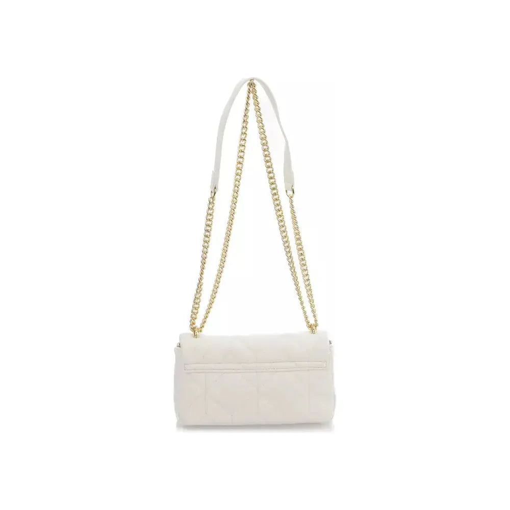 Baldinini Trend Chic White Leather Shoulder Flap Bag white-polyethylene-shoulder-bag-2 product-23252-1302193227-c67046f3-09d.webp