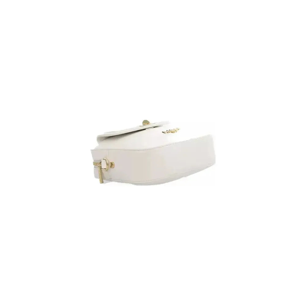 Baldinini Trend Elegant Golden-Detailed White Shoulder Bag white-polyurethane-shoulder-bag-4 product-23272-1522136584-77b7e7f2-97f.webp