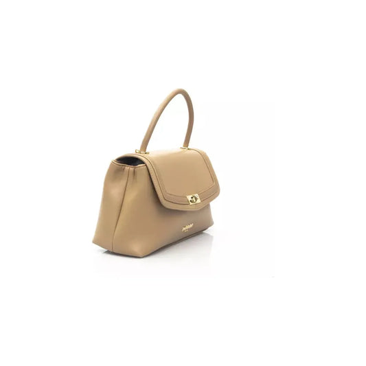 Baldinini Trend Chic Beige Shoulder Bag with Golden Accents beige-polyethylene-handbag-3 product-23276-1401798286-fa583b86-e78.webp