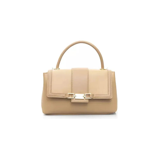Baldinini Trend Beige Chic Shoulder Bag with Golden Details beige-polyethylene-handbag-4 product-23279-671468252-2-97670dd3-99d.webp