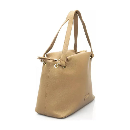 Baldinini Trend Beige Zip Shoulder Bag with Golden Details beige-polyethylene-shoulder-bag-4 product-23302-1797311206-2-11470828-10e.webp