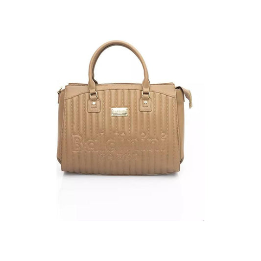 Baldinini Trend Beige Golden Detail Shoulder Bag beige-polyethylene-handbag-7 product-23329-467090227-3-ff150c22-4be.jpg