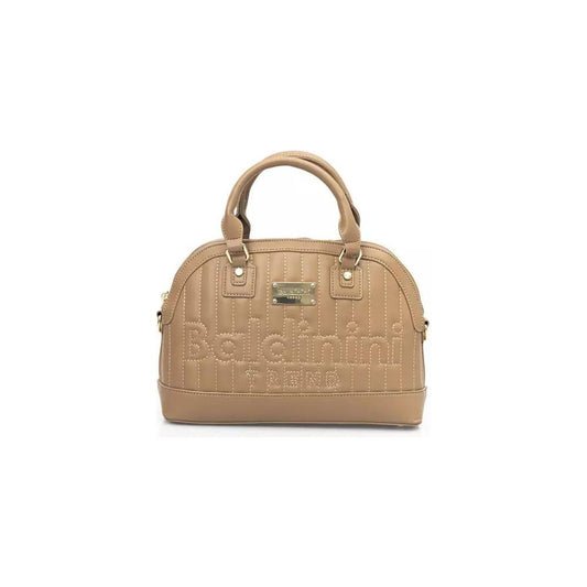 Baldinini Trend Elegant Beige Shoulder Bag with Golden Accents beige-polyethylene-handbag-8 product-23331-1213747220-1-8ef90644-56a.jpg
