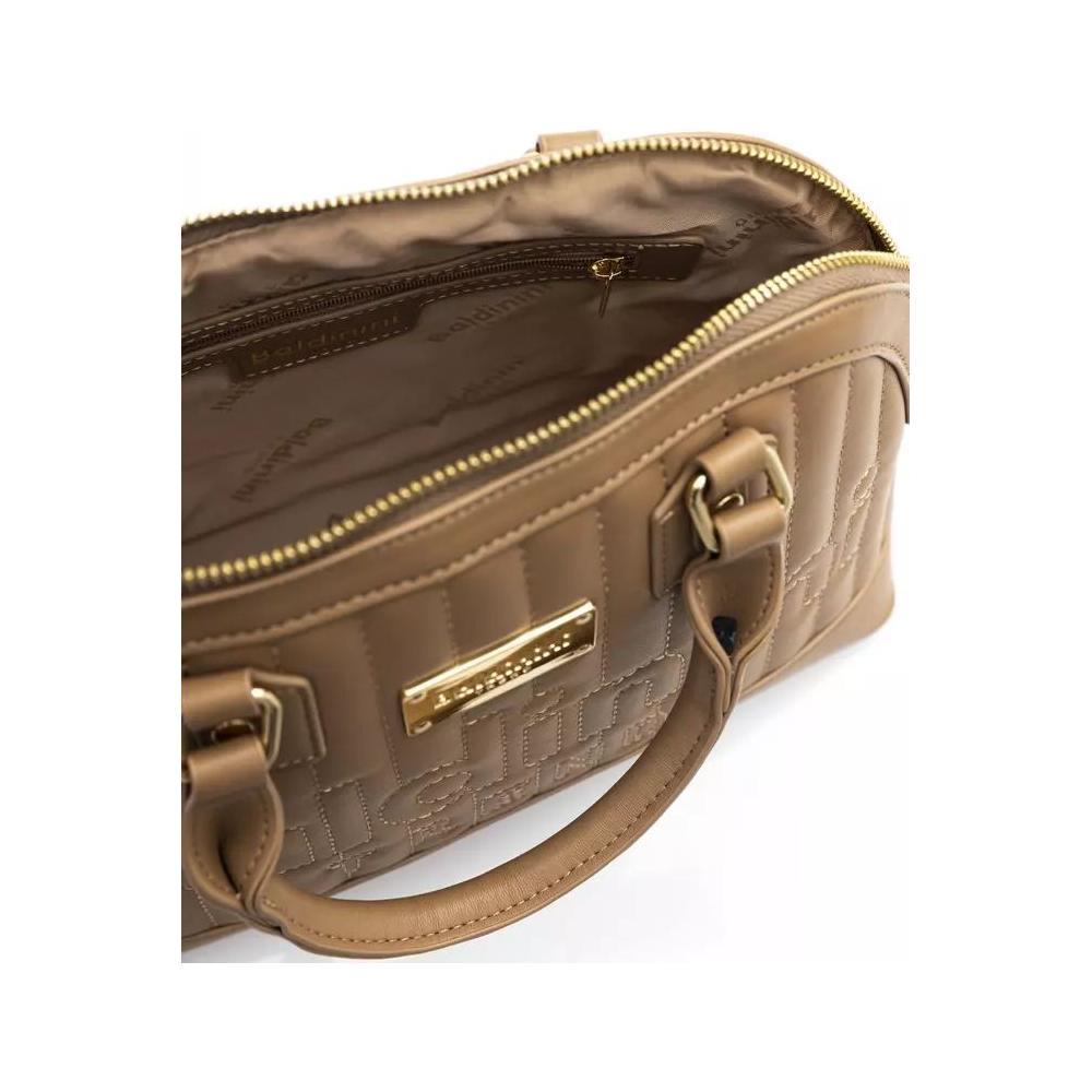 Baldinini Trend Elegant Beige Shoulder Bag with Golden Accents beige-polyethylene-handbag-8 product-23331-1227587136-4375338d-c62.jpg