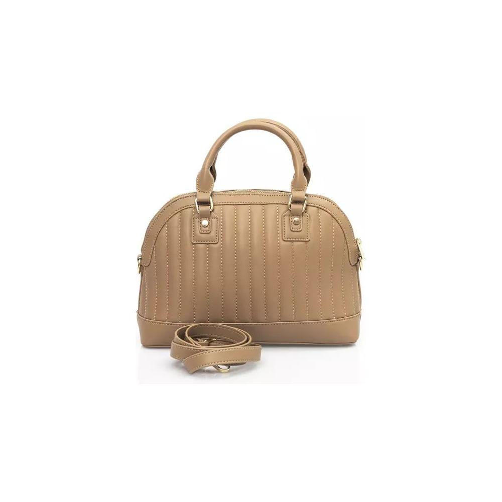 Baldinini Trend Elegant Beige Shoulder Bag with Golden Accents beige-polyethylene-handbag-8 product-23331-1922717071-1-6b1d5a03-650.jpg