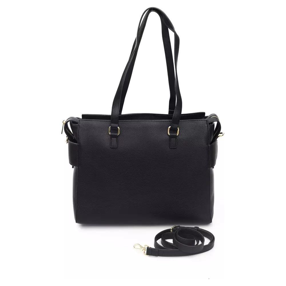 Baldinini TrendElegant Black Shoulder Bag with Golden AccentsMcRichard Designer Brands£129.00