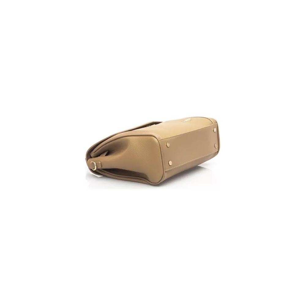 Baldinini Trend Elegant Beige Shoulder Bag with Golden Details beige-polyethylene-handbag-6 product-23337-1790510831-1-7d023dd9-5b5.jpg
