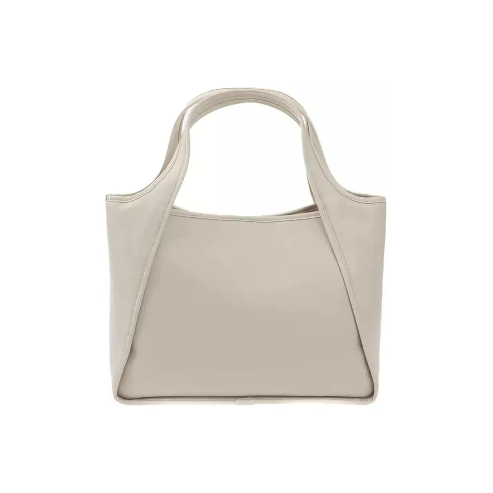 Baldinini Trend Chic Beige Magnetic Closure Handbag beige-polyuretane-handbag product-23365-191564538-b4b167cf-ce5.webp