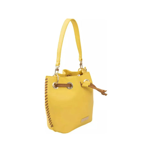 Baldinini Trend Golden Detail Yellow Shoulder Bag yellow-polyuretane-crossbody-bag-1 product-23367-1341423837-1-8ce859a0-d79.webp