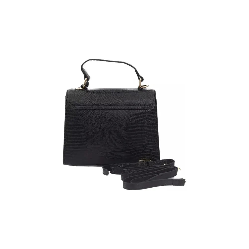 Baldinini TrendElegant Black Shoulder Bag with Golden AccentsMcRichard Designer Brands£159.00