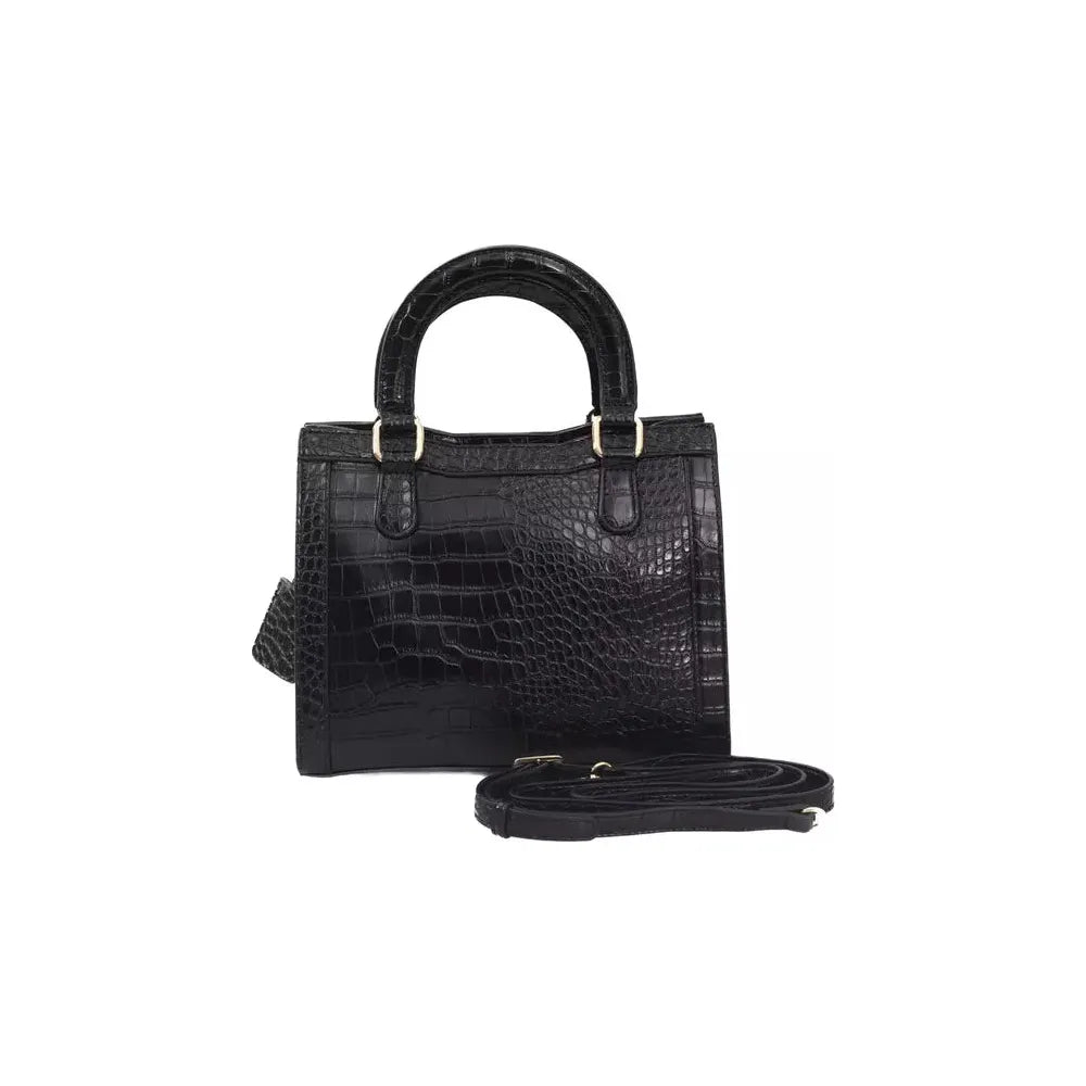 Baldinini TrendElegant Black Shoulder Bag with Golden AccentsMcRichard Designer Brands£159.00