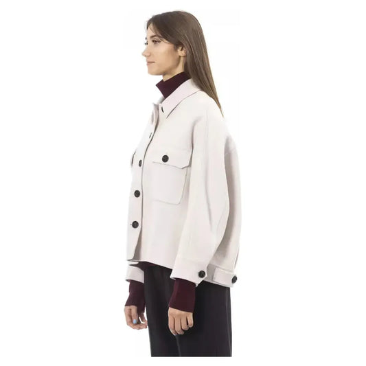 Alpha Studio Chic Woolen White Shirt Jacket white-wool-suits-blazer product-23539-31387819-bddb69db-5bd.webp