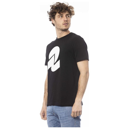 Invicta | Black Cotton T-Shirt| McRichard Designer Brands   