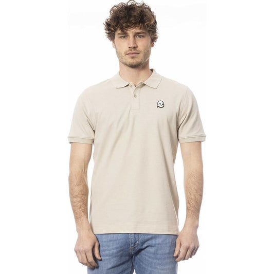 Invicta Invicta Beige Cotton Short Sleeve Polo beige-cotton-polo-shirt