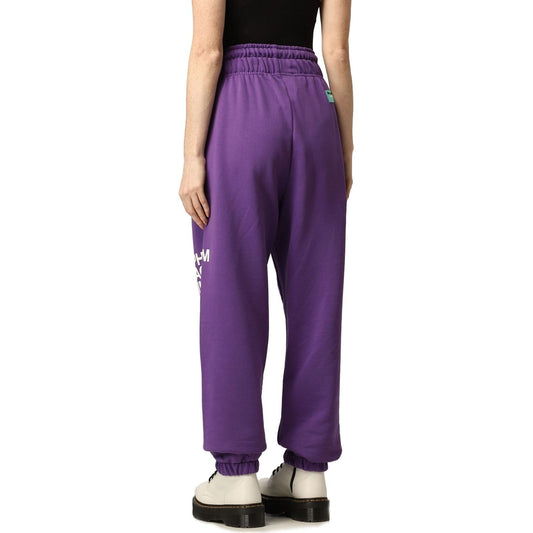 Pharmacy Industry Chic Purple Logo Tracksuit Trousers purple-cotton-jeans-pant-1 product-8258-2058677927-5-scaled-1bb43220-809.jpg