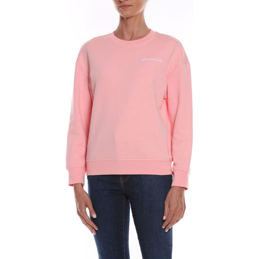 Love Moschino Chic Hearts Back Slit Crewneck Sweatshirt pink-cotton-sweater-2 product-8737-813216011-scaled-ef0a1c80-dcf.jpg