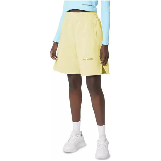 Hinnominate Chic Summer Cotton Bermuda Shorts in Sunshine Yellow yellow-cotton-short-1 product-8924-1577753594-4fffb2ff-dd9.webp