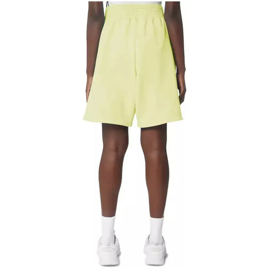 Hinnominate Chic Summer Cotton Bermuda Shorts in Sunshine Yellow yellow-cotton-short-1 product-8924-272654681-0a6801f7-203.webp