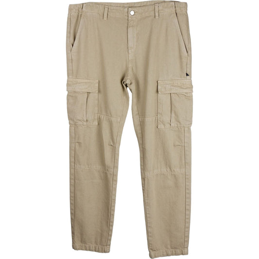 Comme Des Fuckdown Beige Cargo Denim Trousers - Urban Chic beige-cotton-jeans-pant-23 product-9238-1663639991-scaled-40e8d053-3ee.jpg