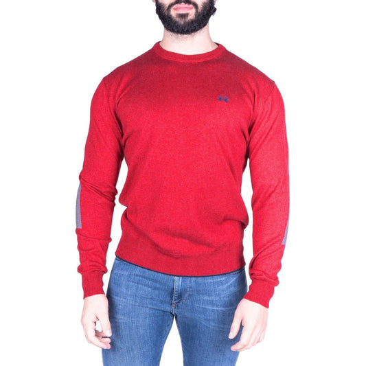 La Martina Chic Cotton Crew Neck Sweater with Embroidered Logo red-cotton-sweater-20 product-9361-1332717937-8fc42f3d-659.jpg